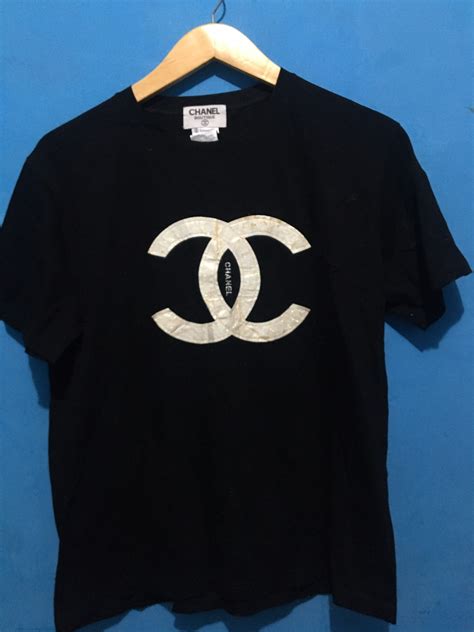 chanel striped t shirt|chanel tee shirts vintage.